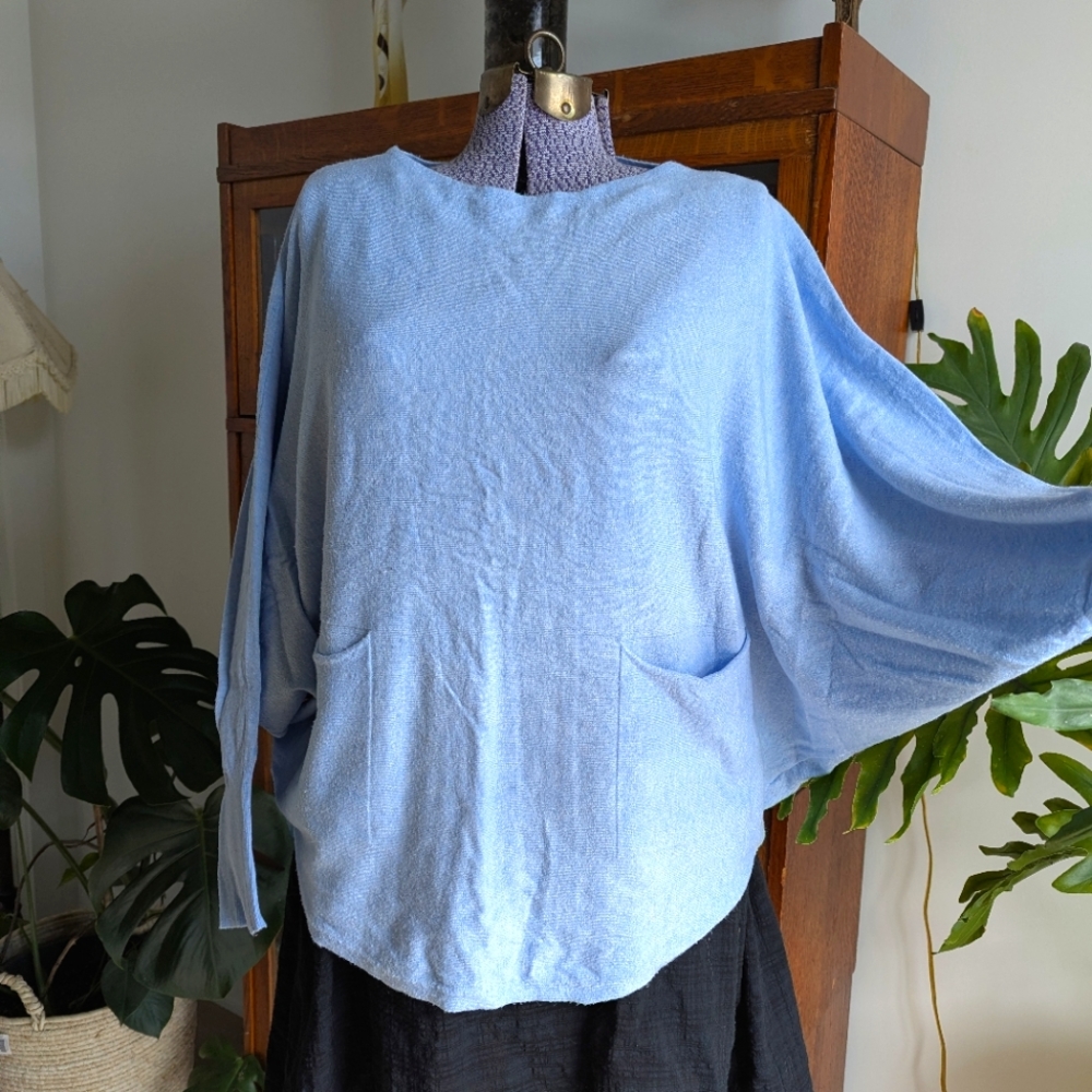 Light Blue Oversized Sweater